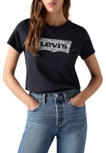 Levi's The Perfect Tee Ananda Floral Bw Fill Pr