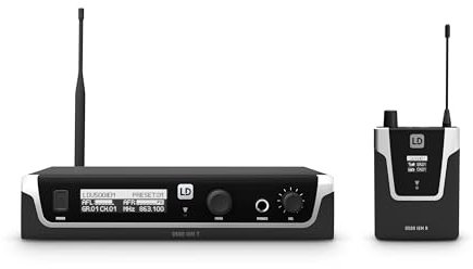 LD Systems U508 IEM - In-Ear Monitoring-System - 863-865 MHz + 823-832 MHz
