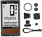 KITANDOVE 1 Stück 5 Tachometer Tachometer Tachometer Kilometerzähler Geringer Fehler Tachometer Stoppuhr Solar Fahrradcomputer Wasserdichter Tachometer Professioneller
