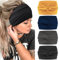 Blooms Haarband Stirnband Damen, Breit Haarbänder Antirutsch Headband Elastisch Head Band Soft Hairband Sport Yoga Gym Haarschmuck 4 Pcs