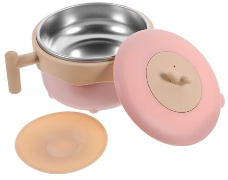 ibasenice Wärmeisolierende Tasse/schüssel Leicht Zu Tragen Auslaufsicher Und Für Die Mahlzeiten Des Babys