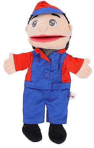 Abaodam 1pc Hand Arbeiter Puppen Hand Handpuppen Komfortable Für Jungen Und Mädchen Interaktive Spielzeug