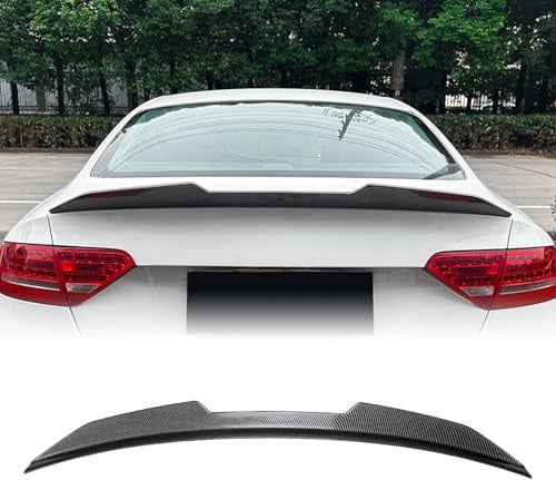 Heckspoilerlippe Dachflügel für Audi A5 8T Coupe 2007-2016 2008 Schwarz