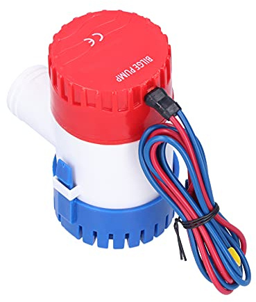 YDuupxe Piccola Pompa di Sentina Elettrica 750GPH Interruttore Automatico Dal Design Portatile, Adatto per Pompe di Sentina per Barche, Ideale per il di Drenaggio dell'acqua, Utilizzato per lo