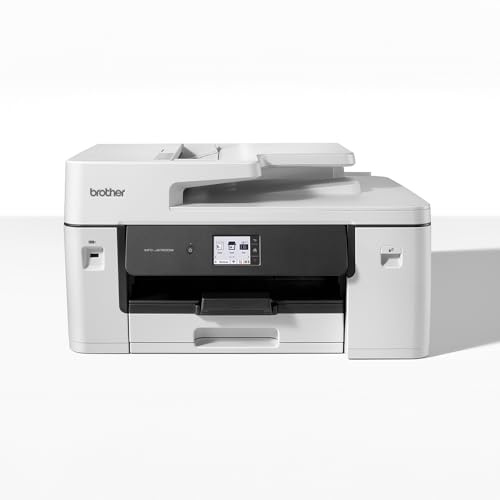Brother MFC-J6760DW Wireless Colour Inkjet Printer, A3 and A4 4-in-1 | (Print/Copy/Scan/fax), Wi-Fi/USB/NFC, 250 sheets, 6.8cm touchscreen, UK Plug