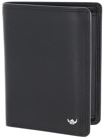 Golden Head Leder Geldbörse Polo RFID Protect Kombischeintasche 1286 Black schwarz