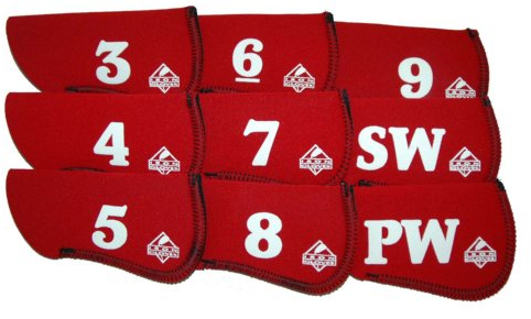 IRON GLOVES Cover (Set of 9), Red