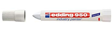 Edding 950 Industry Painter – White (Pack of 10)