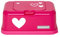 funkybox - pinke Box für Feuchttücher mit weißen Herzen
