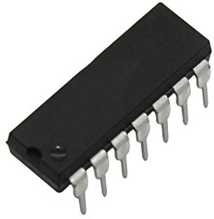 2X CD40106BE IC: Digital Schmitt Trigger Channels: 6 CMOS THT DIP14 Texas INSTRU