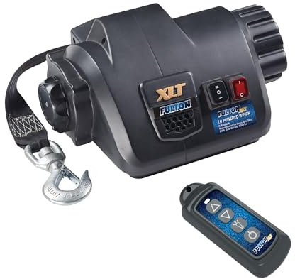 Fulton 500620 XLT Cabrestante Alimentado con Control Remoto inalámbrico - 7 Libras de Capacidad