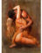 Siyse DIY 5D Diamant Peinture-Nu Couple Portrait-Diamant Peinture par numéro kit Broderie Point de Croix Artisanat mosaïque Art Toile décoration 40x50cm