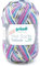 Gründl Hot Socks Torbole (Sockenwolle aus 75 % Schurwolle (superwash) & 25 % Polyamid, 4-fach Sockengarn, 100 g / 420 m, Nadelstärke: 2,5 - 3 mm, 100 g), lavendel-capri-pflaume-weiß-salatgrün-graphit