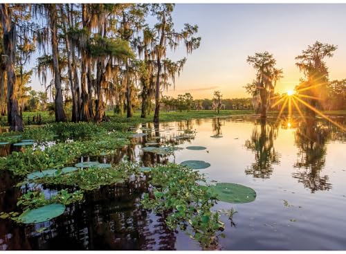 Puzzle 3000 pièces : Lever de Soleil sur Duck Lake