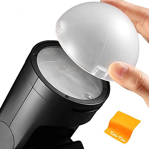 Godox AK-R11 Diffusore Rotondo a Cupola per Fotocamera per Godox V1-S, V1-N, V1-C, V1PRO-C/N/S/O/F, AD200 Pro, AD200 AD100Pro / H200R