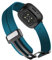 ZUREGO Sport Silicone Magnétique Bracelet pour Fitbit Versa 4/Versa 3/Sense 2/Sense, Fermoir Magnétique en Silicone Réglable Compatible avec Fitbit Versa 4/Versa 3/Sense 2/Sense pour Homme/Femme (M)