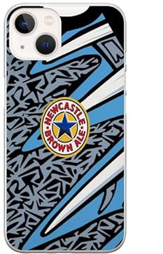 Newcastle U 1995 GoalKeeper Retro Kit Protective Hard Silicone Rubber Phone Case Cover for iPhone 7 8 XR 11 12 13 14 15 (choose you phone model in order details) (iPhone SE 2020 & SE 2022)