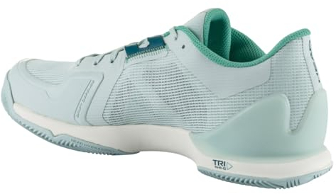 HEAD Damen Sprint Pro 3.5 Clay Women Tennisschuhe, Aqua Blaugrün, 39 EU
