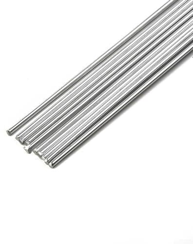 Low Temperature Aluminum Welding Wire, 2.0MM Welding Flux Cored Rods, 10 pcs Aluminum Repair Rods No Need Solder Powder, Easy Welding Rods Aluminum for Repair Welding Brazing