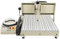 Fresadora CNC 6090 de metal, fresadora CNC Router, fresadora, kit de construcción, máquina de grabado, aleación de aluminio, grabado de precisión, diseño industrial (1500 W 6090 caja de control)