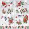 GreenYeah 9 Pegatinas Navidad Ventanas Cristal, Adornos de Navidad para Ventanas, Pegatinas Navidad de Cardenal de Navidad, Pegatinas Navidad para Ventanas para la Decoracion Navidad