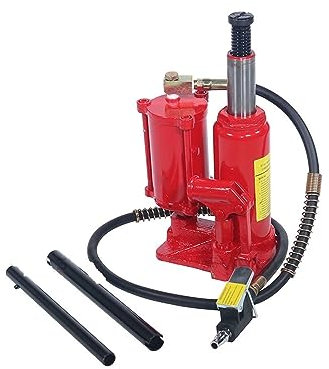Cric De Voiture Hydraulique, Cric de Bouteille hydraulique à Air, Outil de Service de Voiture de 5 tonnes, cric pneumatique for Changement de Pneu de véhicule, Levage, réparation autoe Forte Capacité