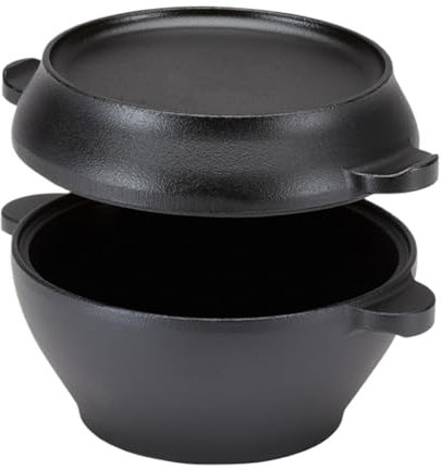 Cast Iron Dutch Pot, Round Oven Pot, High Performance Cast Dutch Pot, Sturdy Dutch Oven Cookware, Double Handles Dutch Oven, Dutch Oven For Bread Baking, Cast Iron Bread Maker, Round Enameled Pot