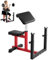 VEVOR Preacher Curlbank Hantelbank mit Beinstrecker, Krafttrainingsbänke (Max. Belastung 200 kg) Heim-Fitnessbank, Fitnessgerät, Sitzende Arm-isolierte Langhantel-Station, Trainingsbank