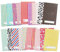 KEQAR 20 Pcs Ensemble d'Autocollants Colorés pour Films Instax Mini 7S/8/25/50S/90 Appareil Photo Instantané (9 x 5,8 cm)