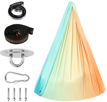 sensorial para Entrenamiento sensorial al Aire Libre, Doble Capa de Color Degradado elástico, para Parque Infantil