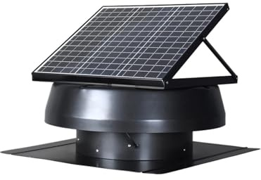 POAHNCU Kanalgebläse, Fac Larhaus-Zentrifugal-Öko-bläse Solardachbelüftung Dachbodengiebel Axial-Abluftventilator,Blaswerkzeuge