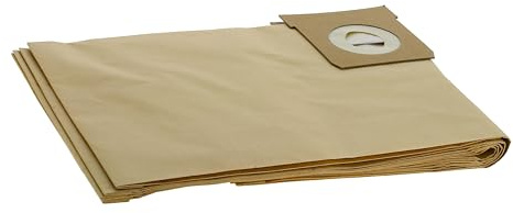 Masterpart Vacuum Paper Dust Filter Bags, 20 Litre, Pack Of 5 Compatible With Bosch Amphibixx Wet & Dry Vacuum Cleaners