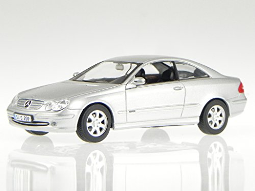Mercedes C209 CLK Coupé silber Modellauto 400031424 Minichamps 1:43