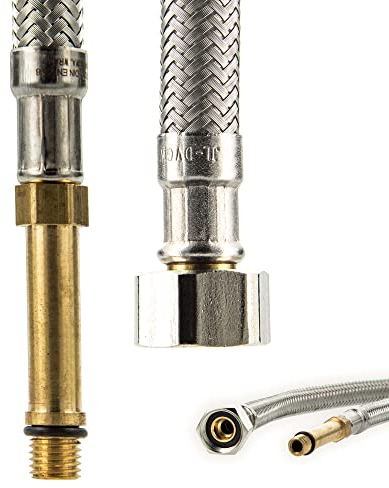 Sanitärarmaturen Anschlussschlauch M 8x1 lang - 3/8 ÜWM x 500 mm