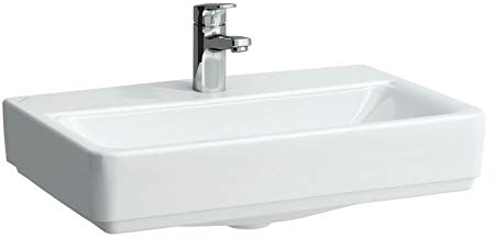 Laufen Waschtisch kompakt U-Seite geschli.Laufen Pro ohne Hahnloch ohne .i.Vent.550x380 weiß, 8179580001561