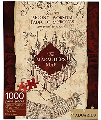 AQUARIUS Harry Potter „Marauders Map“-Puzzle (1000 Teile)