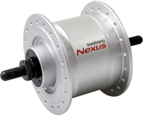 SHIMANO Nabe Dynamo 100/36 Silber-DH-C3000 6V/2.4W Mutter
