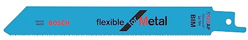 Bosch 2608656036 (2 608 656 036) Sabre Saw Blade S 922 AF Flexible For Metal 2 pieces