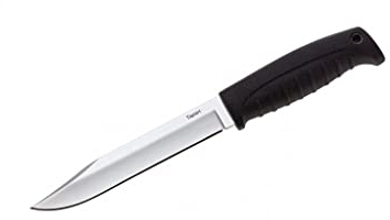 Kizlyar Original Messer — Taran Elastron — Camping Outdoormesser aus japanischem AUS8 Stahl