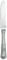 dps 12 x Kings Dessert Knife, Cutlery, Dozen Dessert Knives, Stainless Steel 18/0