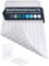Homerella Badewannenmatte rutschfest Hautsensitiv 88x39cm, INKL. AUFHÄNGUNG | Antirutschmatte Badewanne BPA frei | Duschmatte schimmelresistent & maschinenwaschbar | Badematte rutschfest