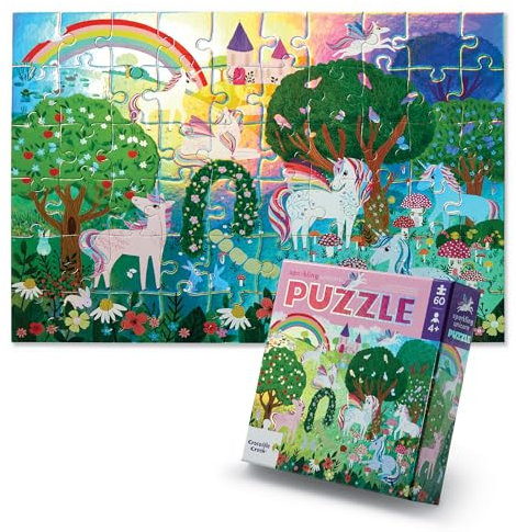 (New Feb) Croc Creek 60pc Foil Puzzle Sparkling Unicorn