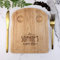 eBuyGB Personalised Dippy Egg Breakfast Board for Egg & Soldiers, Toast Shaped Serving Board, Dippy Eggs and Toast, Custom Name Design, Easter Gift for Kids, Children