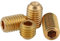 moaupr Cup Point Innensechskant-Gewindestifte Madenschrauben aus Messing-M8×6mm,5 Pcs
