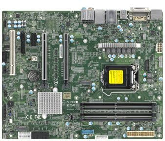 Supermicro X13SAE Motherboard ATX LGA1200-Sockel W480 Chipsatz USB-C Gen2 USB 3.2 Gen 1 2 Gigabit LAN 2.5 Onboard-Grafik CPU erforderlich HD Audio für S5 GS5A-754K SC732 D3-903B D4-668B D4-903B