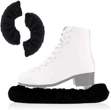 INGJIA Skate Protectors, 1 Pair of Ice Hockey Elastic Blade Socks for Women Men Children Ice Skates & Ice Skates Skate Protection Accessories Ice Hockey Gift