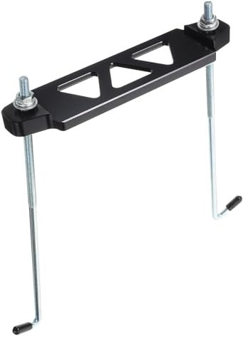 OSOLADY Battery Hold down Clip Aluminum Alloy Car Battery Mount Bracket Tie down Kit for Automotive Replacement Trays