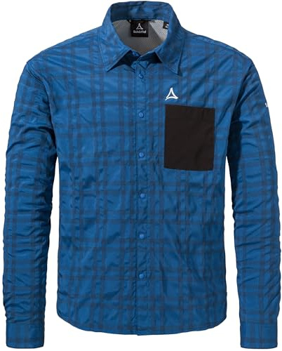 Schöffel Herren Style Jalpuh Hemd, Cornflower Blue, XXL