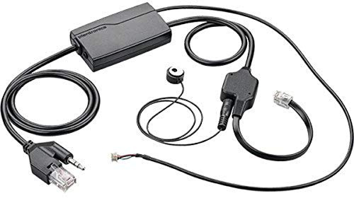 Plantronics APN-91 Electronic Hook Switch Adapter (89280-11) , Black