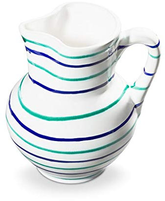 GMUNDNER KERAMIK Krug Wiener Form Füllmenge : 1 Liter Traunsee Geschirr, handgemacht in Österreich